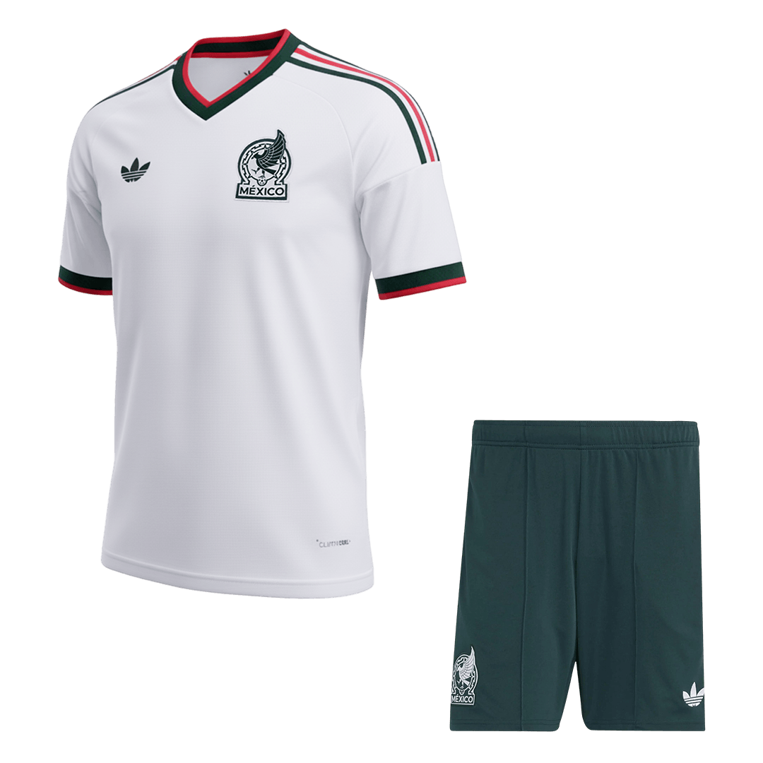 Pánské Mexico Pryč World Cup Fotbalový dres (Jersey+Shorts) Kit Mistrovství světa2026