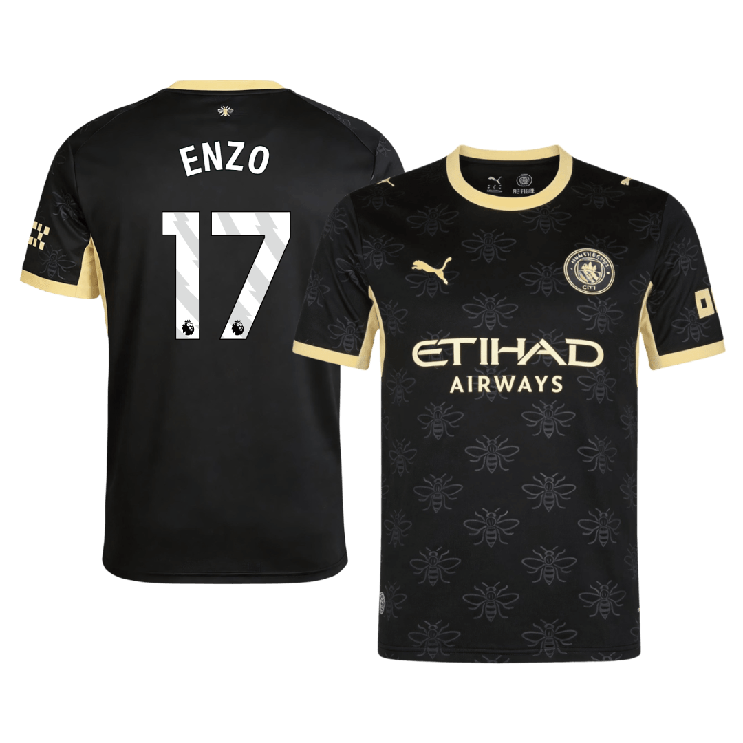 Pánské Manchester City ENZO #17 Pryč Fotbalový dres 2026/27