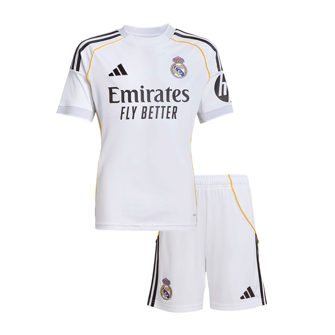 Real Madrid Home Jersey Kids (Shirt + Shorts) 2025/26