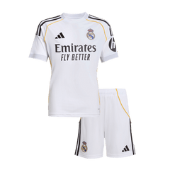 Real Madrid Home Jersey Kids (Shirt + Shorts) 2025/26