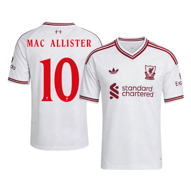 Pánské Liverpool MAC ALLISTER #10 Pryč Fotbalový dres 2026/27 - UCL