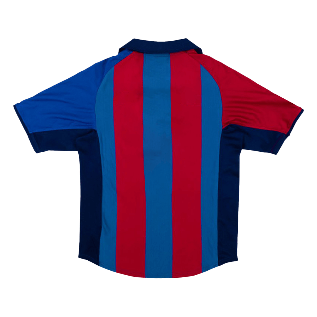 Barcelona Home Retro Football Jersey 2001/02