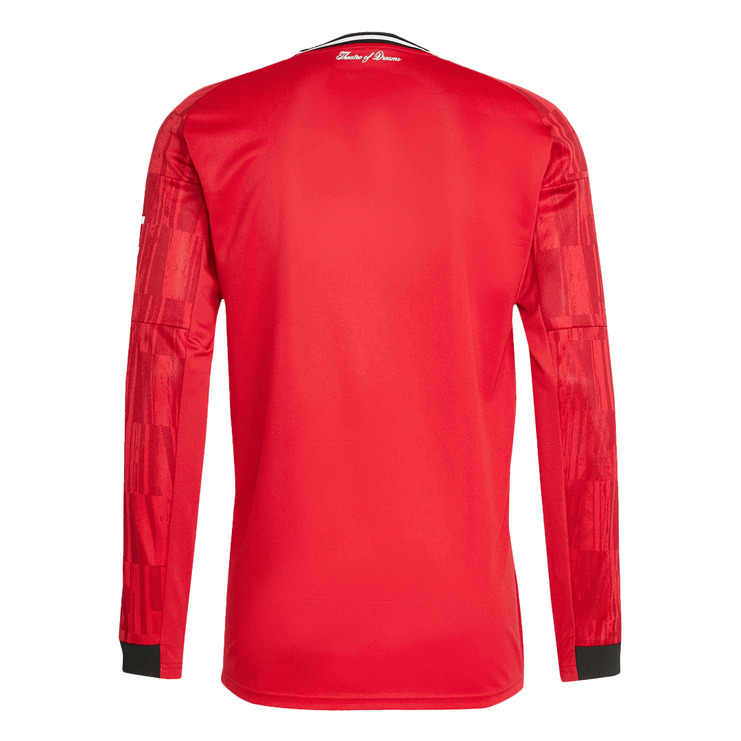 Pánský fotbalový dres Manchester United Domácí s dlouhým rukávem 2025/26