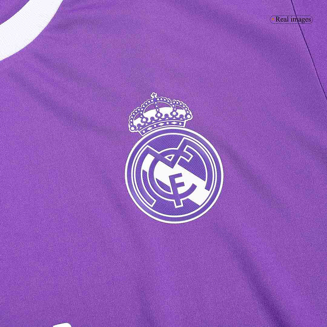 Real Madrid SERGIO RAMOS #4 venkovní retro fotbalový dres s dlouhým rukávem 2016/17