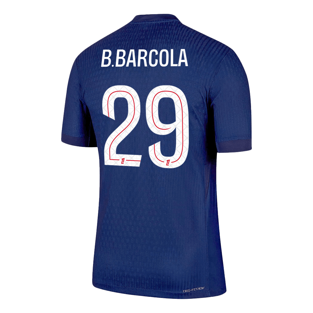 PSG B.BARCOLA #29 Domácí fotbalový dres 2025/26 – verze pro hráče