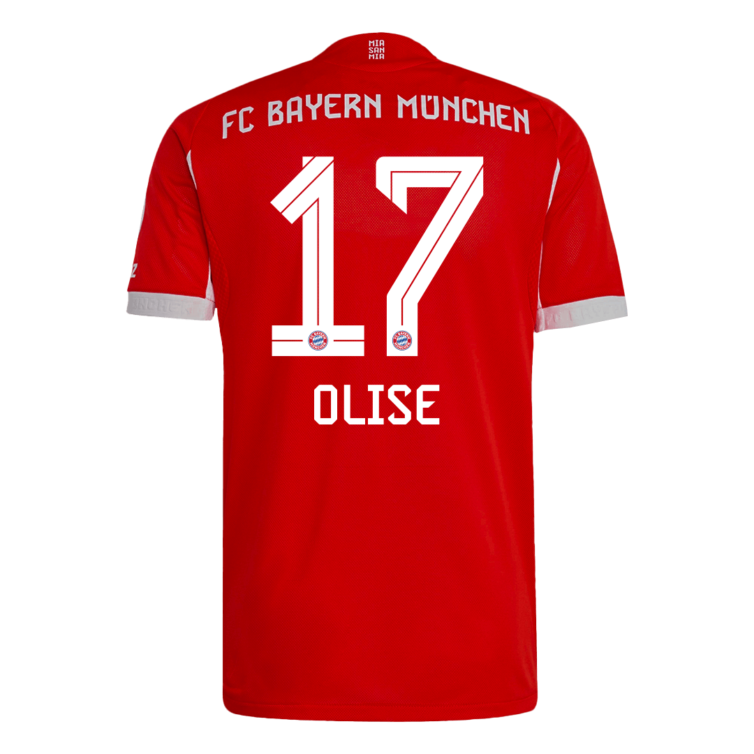 Bayern Munich OLISE #17 Domov Fotbalový dres 2025/26 - verze pro hráče