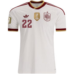 Pánské Spain CUBARSÍ #22 Pryč Fotbalový dres Mistrovství světa Edice pro šampiony 2026