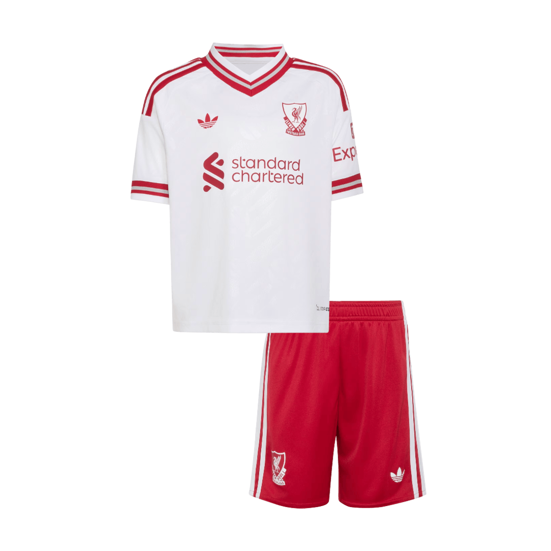 Děti Liverpool Pryč Fotbalový dres Kit(dres + šortky) 2026/27