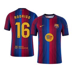 Barcelona RODRIGO #16 Domov Fotbalový dres 2026/27 - verze pro hráče