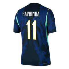 Brazil RAPHINHA #11 Pryč Fotbalový dres Mistrovství světa 2026 - verze pro hráče