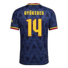 Arsenal GYÖKERES #14 Pryč Fotbalový dres 2026/27 - verze pro hráče - UCL