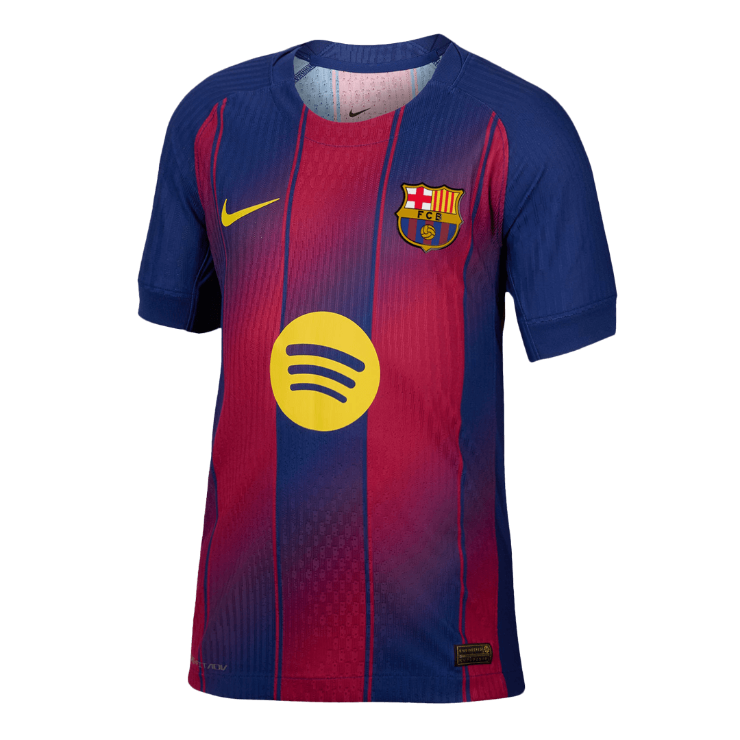 Barcelona RAPHINHA #11 Home Football Shirt 2025/26 UCL - Player Version
