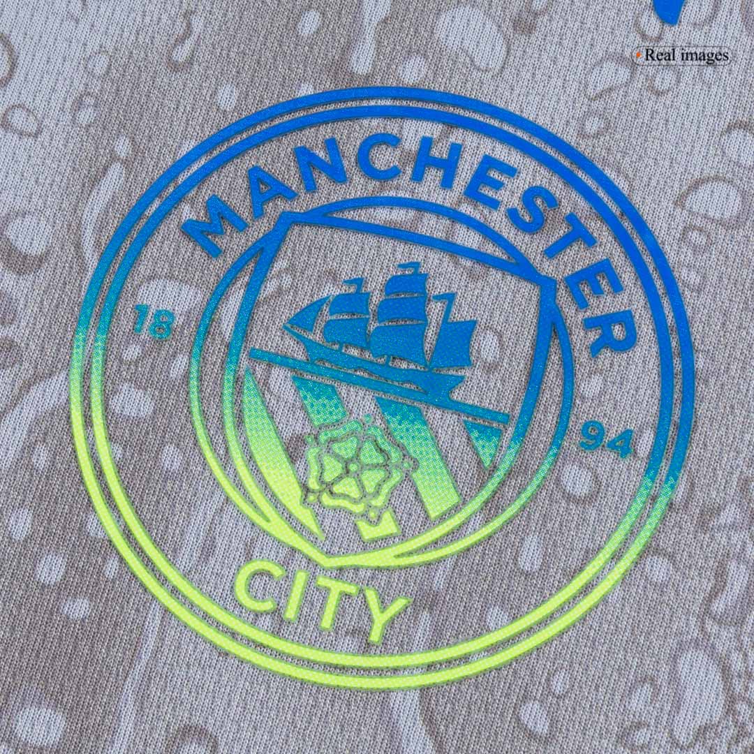 Pánské Manchester City Třetí pryč Fotbalový dres (Jersey+Shorts) Kit 2025/26