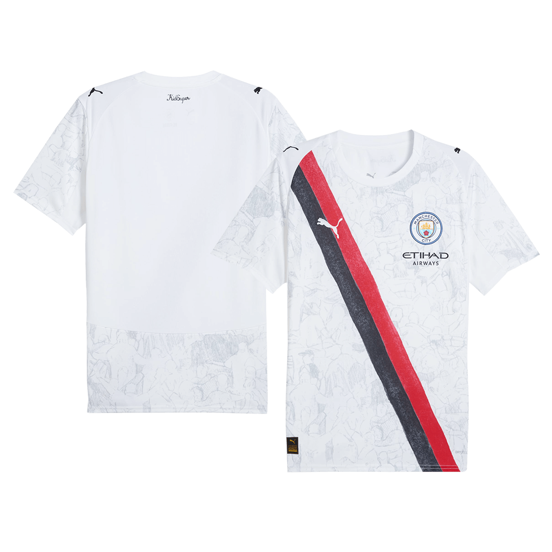 Pánský fotbalový dres Manchester City x KidSuper 2025/26