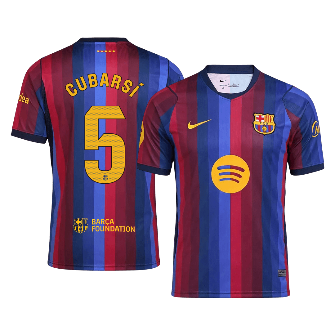 Pánské Barcelona CUBARSÍ #5 Domov Fotbalový dres 2026/27