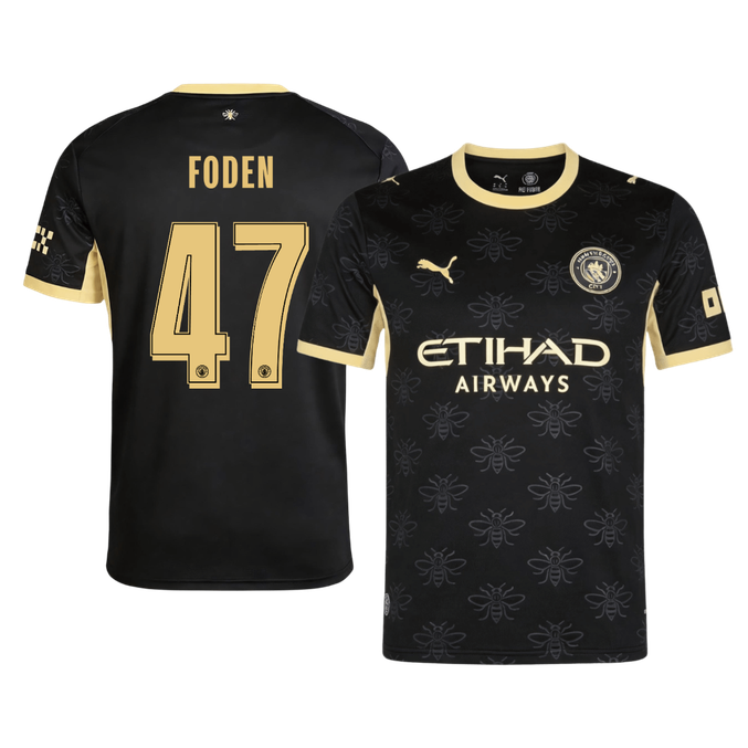 Pánské Manchester City FODEN #47 Pryč Fotbalový dres 2026/27 - UCL