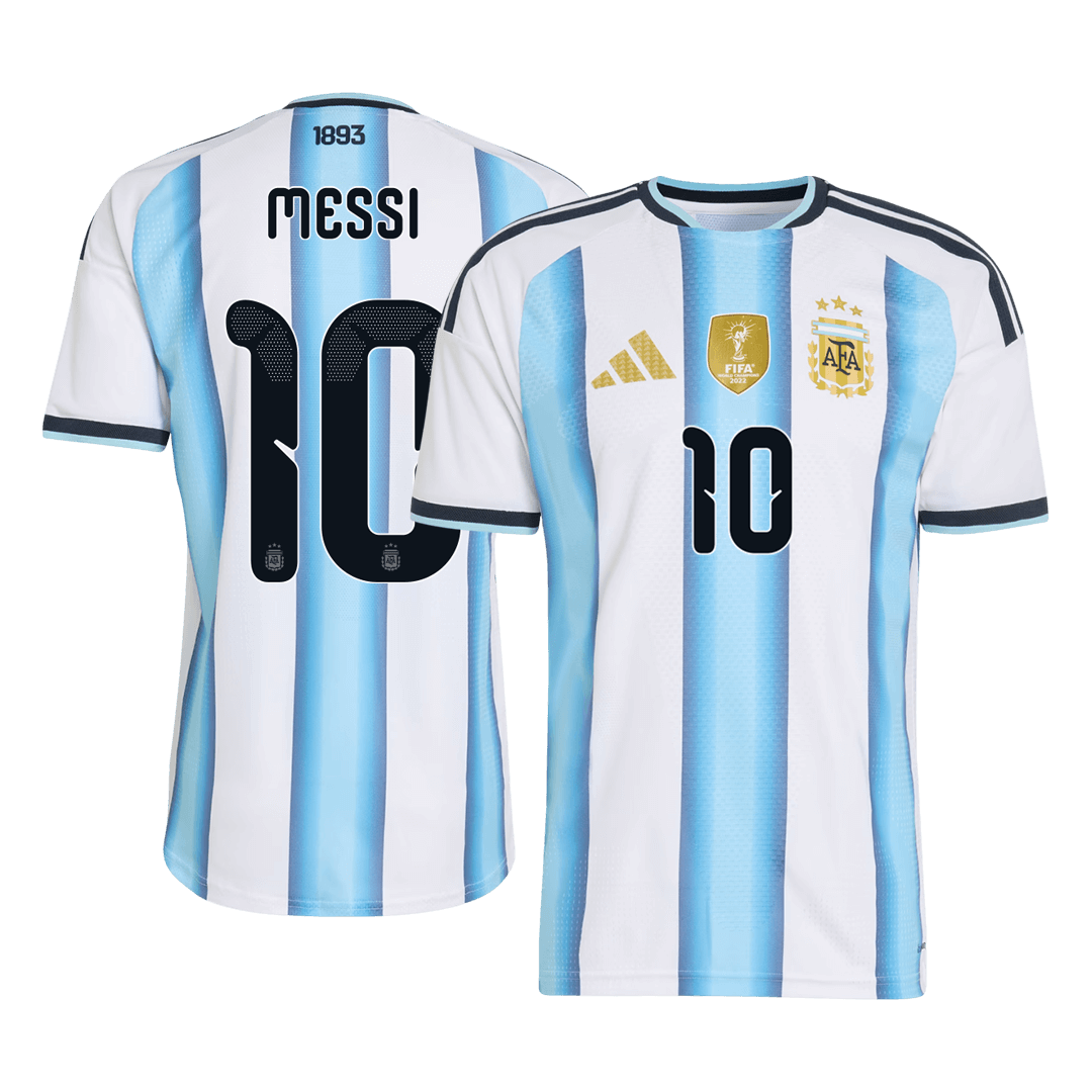 Argentina MESSI #10 Domov Fotbalový dres Mistrovství světa 2026 - verze pro hráče