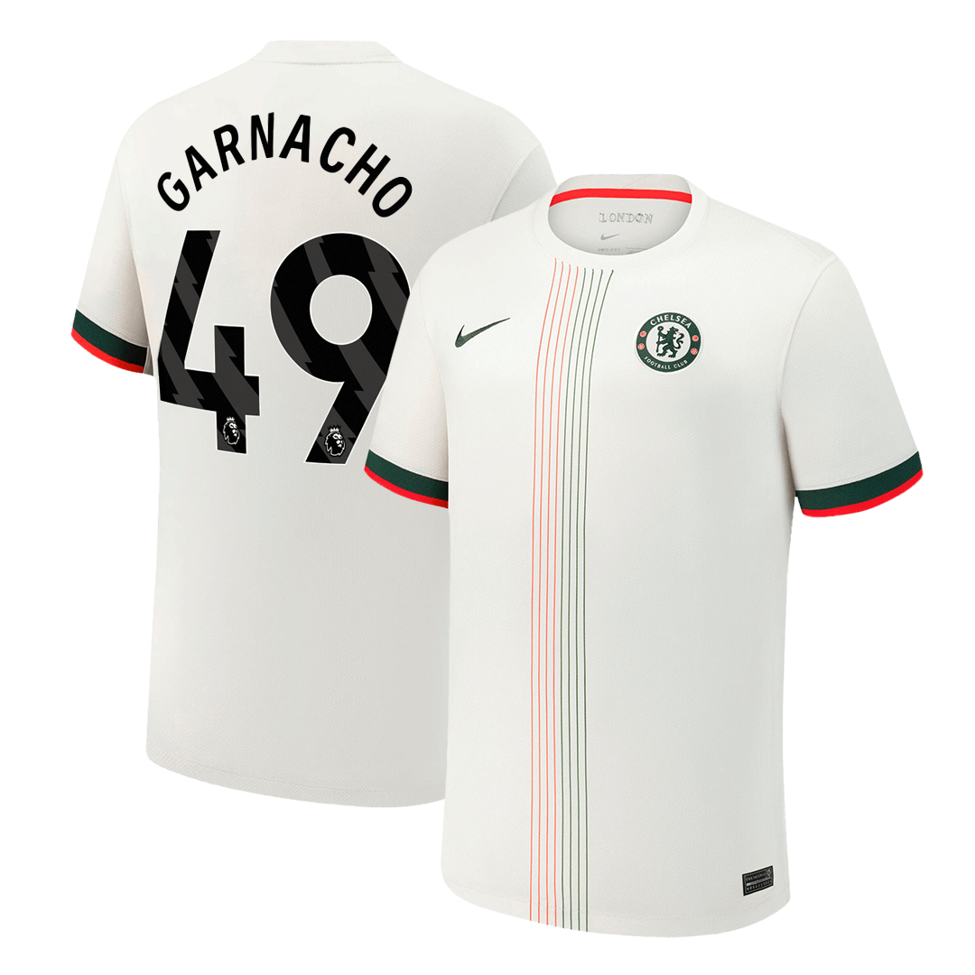 Pánské Chelsea GARNACHO #49 Pryč Fotbalový dres 2025/26