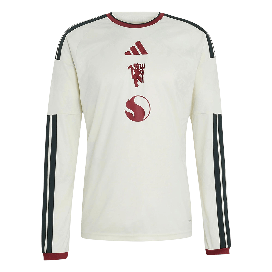 Pánské Manchester United Třetí pryč Fotbalový dres s dlouhým rukávem 2026/27