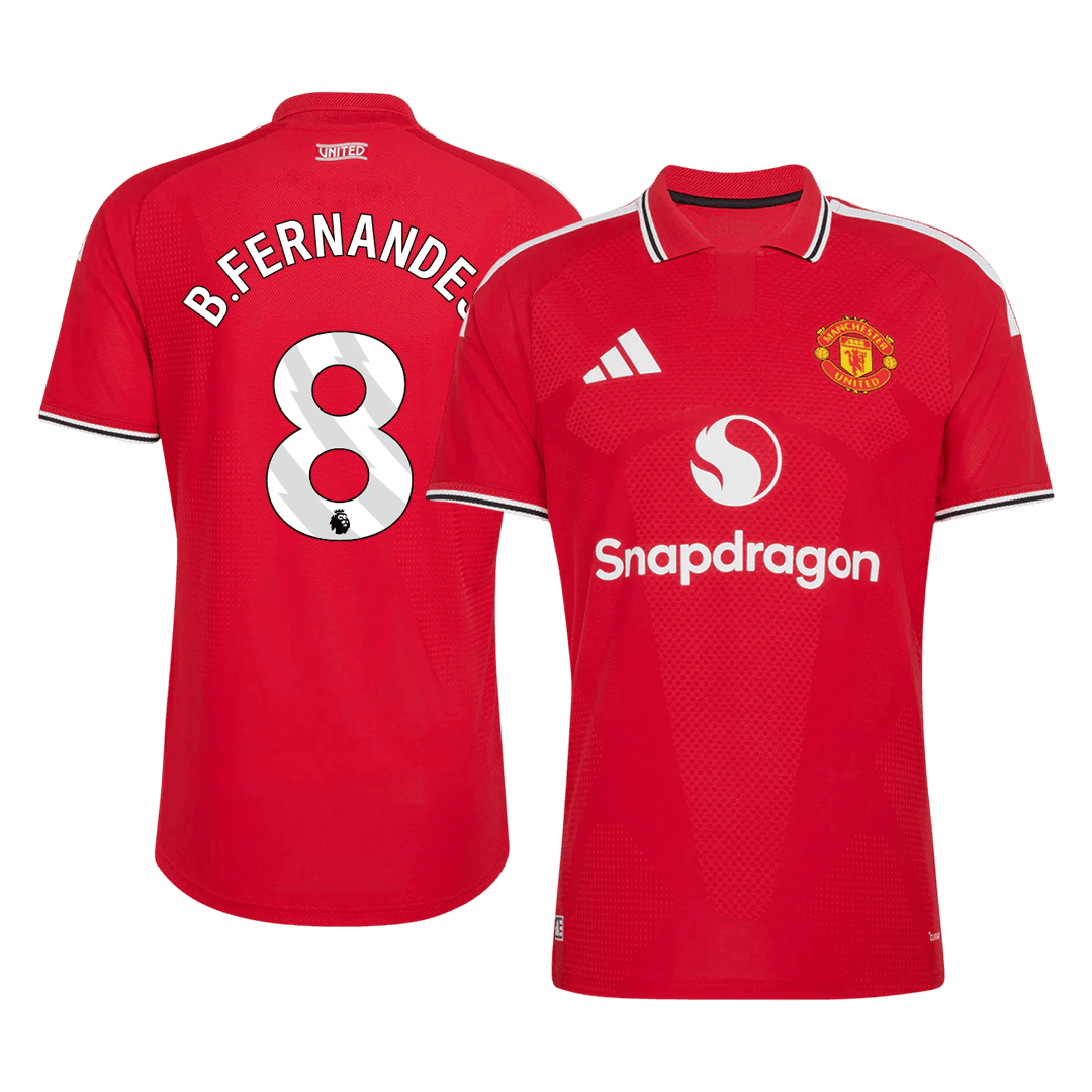 Manchester United B. FERNANDES #8 Domov Fotbalový dres 2026/27 - verze pro hráče
