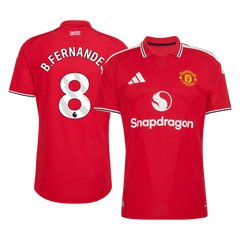 Manchester United B. FERNANDES #8 Domov Fotbalový dres 2026/27 - verze pro hráče