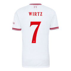 Liverpool WIRTZ #7 Pryč Fotbalový dres 2026/27 - verze pro hráče - UCL