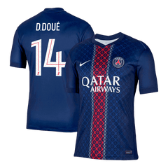 Pánský domácí fotbalový dres PSG D.DOUÉ #14 2025/26