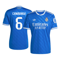 Pánské Real Madrid CAMAVINGA #6 Třetí pryč Fotbalový dres 2025/26