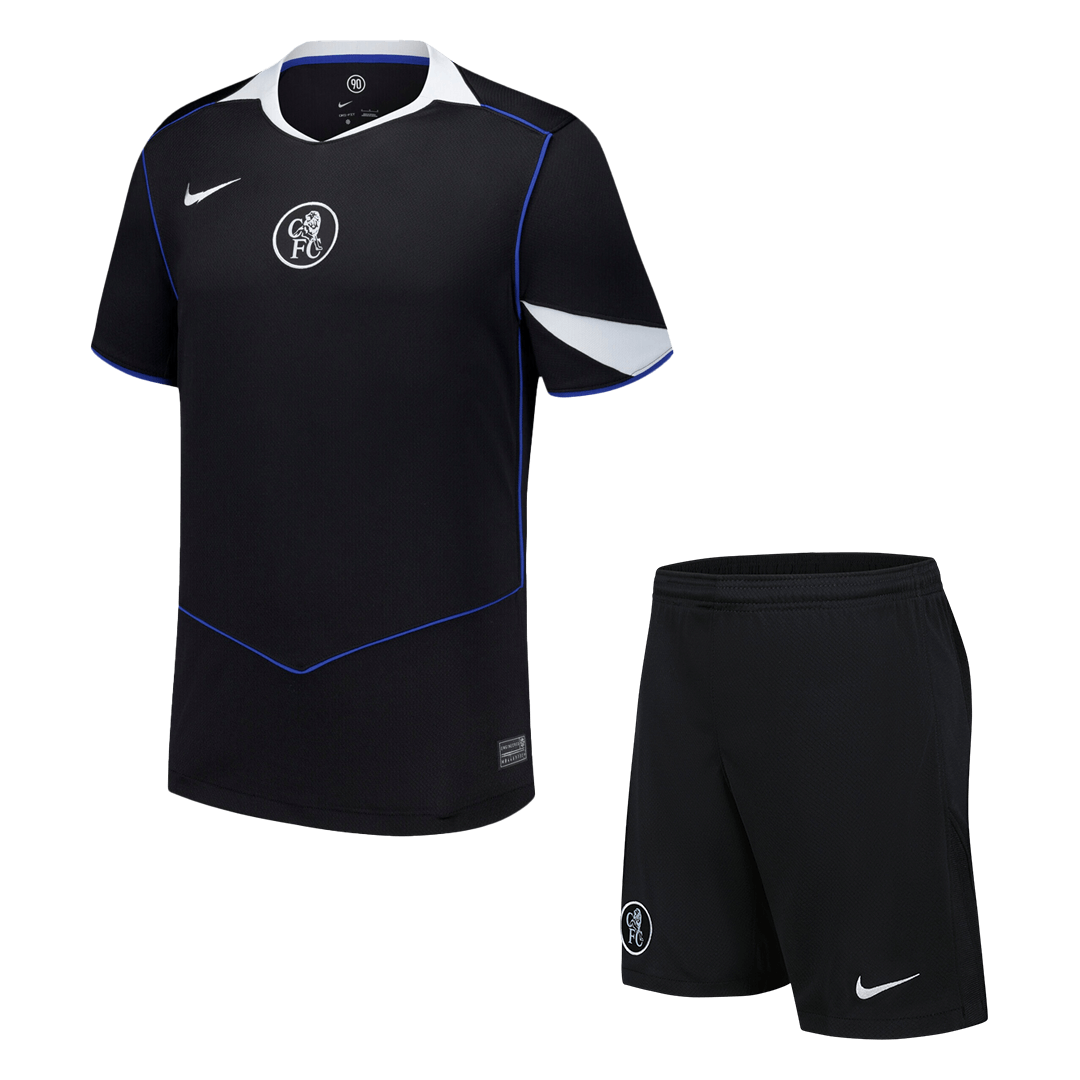 Pánské Chelsea Třetí pryč Fotbalový dres (Jersey+Shorts) Kit 2025/26
