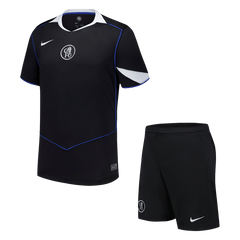 Pánské Chelsea Třetí pryč Fotbalový dres (Jersey+Shorts) Kit 2025/26