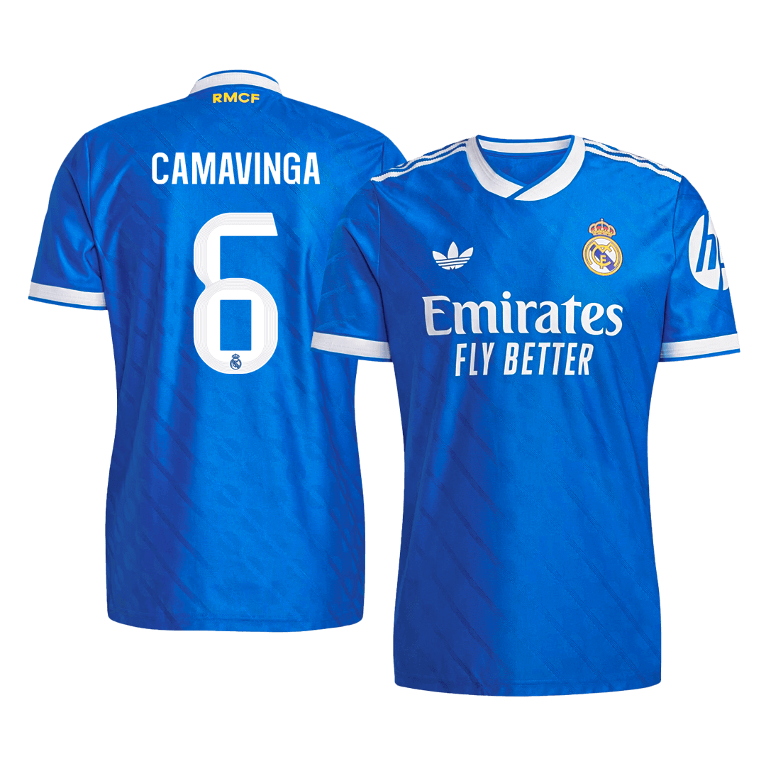 Real Madrid CAMAVINGA #6 Třetí pryč Fotbalový dres 2025/26 - verze pro hráče