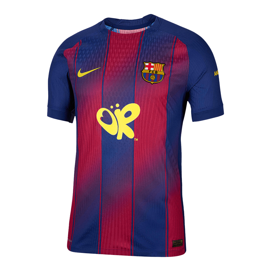Barcelona Domov Fotbalový dres 2025/26 - verze pro hráče