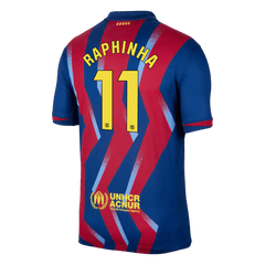 Pánské Barcelona RAPHINHA #11 Čtvrtý pryč Fotbalový dres 2025/26