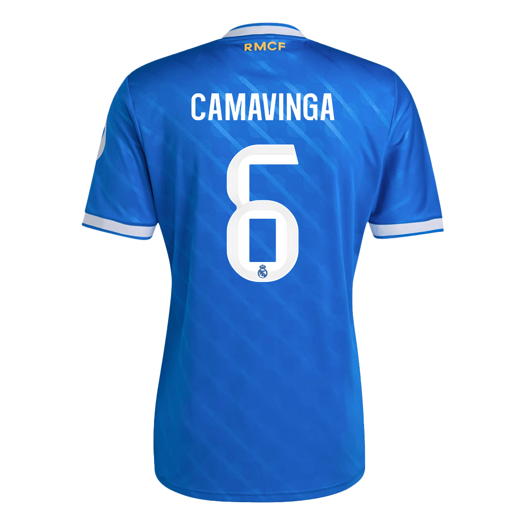Pánské Real Madrid CAMAVINGA #6 Třetí pryč Fotbalový dres 2025/26