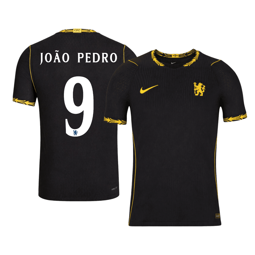 Chelsea JOÃO PEDRO #9 Pryč Fotbalový dres 2026/27 - verze pro hráče - UCL