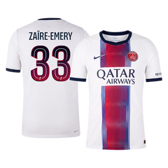 PSG ZAÏRE-EMERY #33 Pryč Fotbalový dres 2026/27 - verze pro hráče