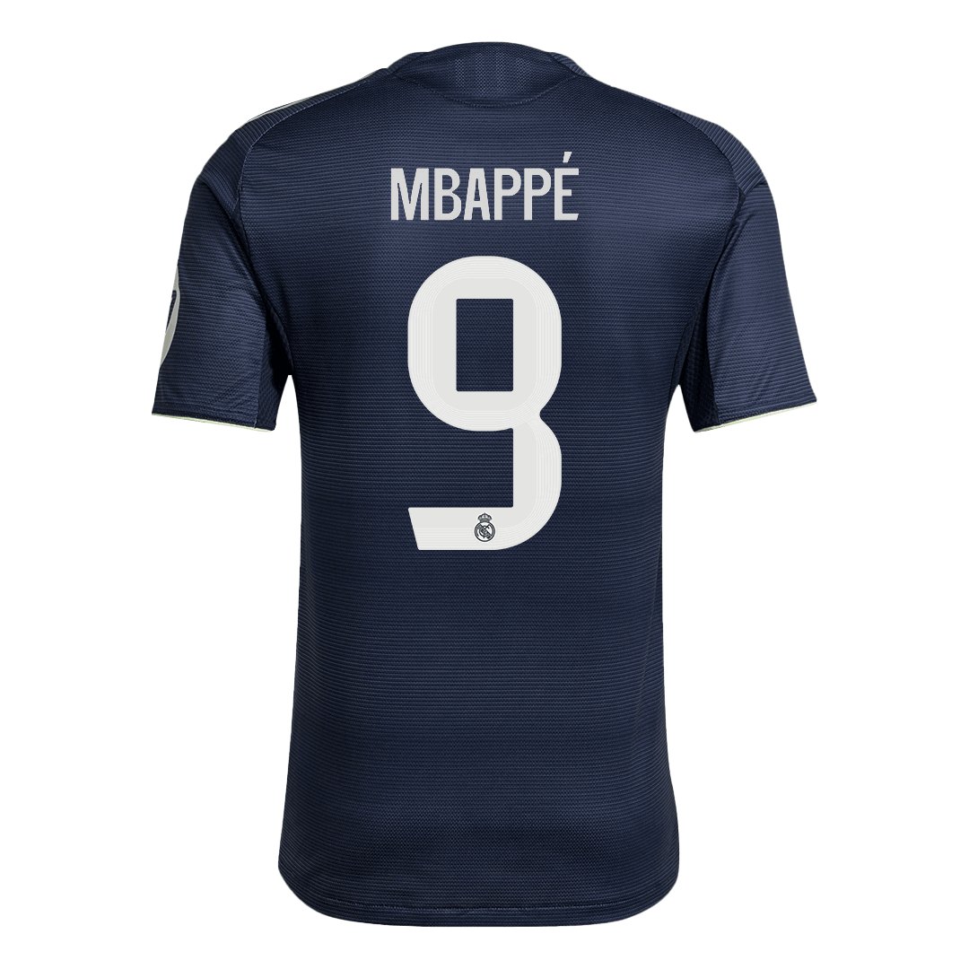 Real Madrid MBAPPÉ #9 venkovní fotbalový dres 2025/26 – verze pro hráče