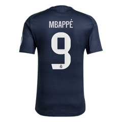 Real Madrid MBAPPÉ #9 venkovní fotbalový dres 2025/26 – verze pro hráče