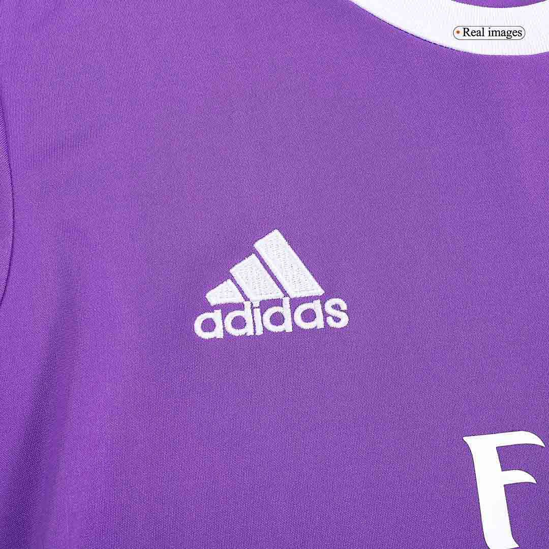 Real Madrid SERGIO RAMOS #4 venkovní retro fotbalový dres s dlouhým rukávem 2016/17