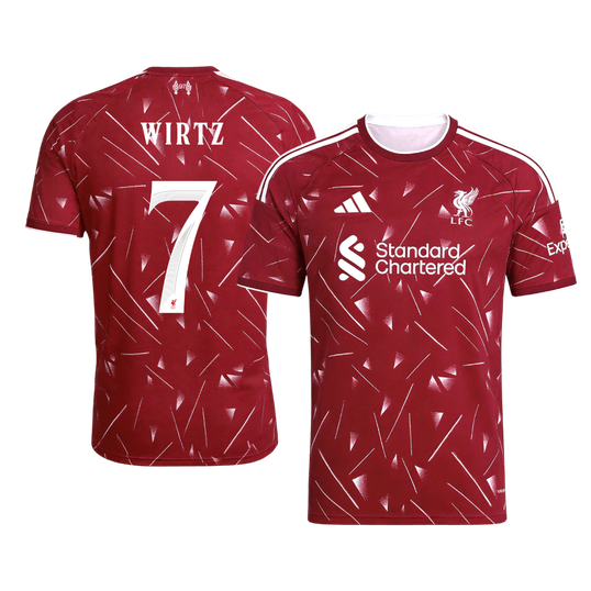 Liverpool WIRTZ #7 Domov Fotbalový dres 2026/27 - verze pro hráče - UCL