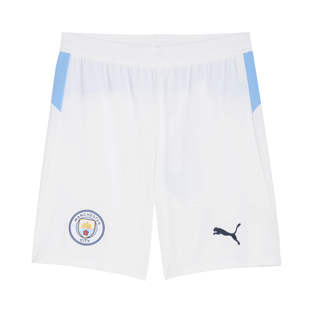 Manchester City 2025/26 Home Football Shorts
