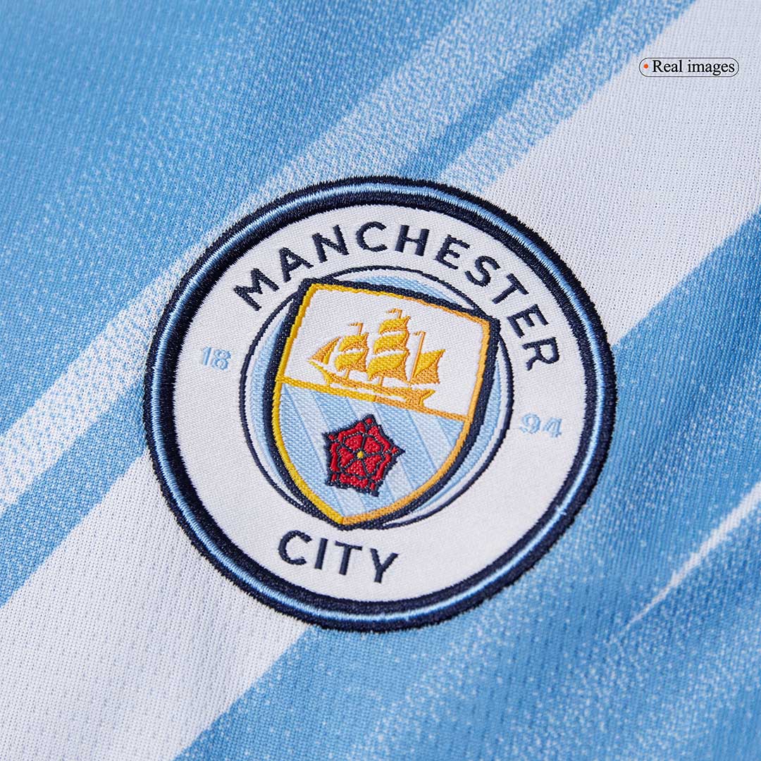 Dámský domácí fotbalový dres Manchester City 2025/26