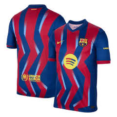 Pánské Barcelona Fourth Away Fotbalový dres (Jersey+Shorts) Kit 2025/26