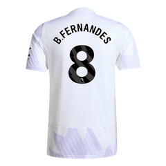 Manchester United B.FERNANDES #8 Venkovní fotbalový dres 2025/26 – verze pro hráče