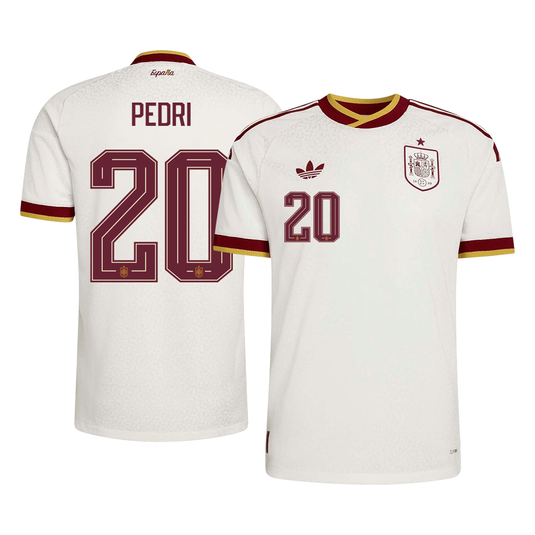 Spain PEDRI #20 Pryč Fotbalový dres Mistrovství světa 2026 - verze pro hráče