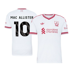 Liverpool MAC ALLISTER #10 Pryč Fotbalový dres 2026/27 - verze pro hráče