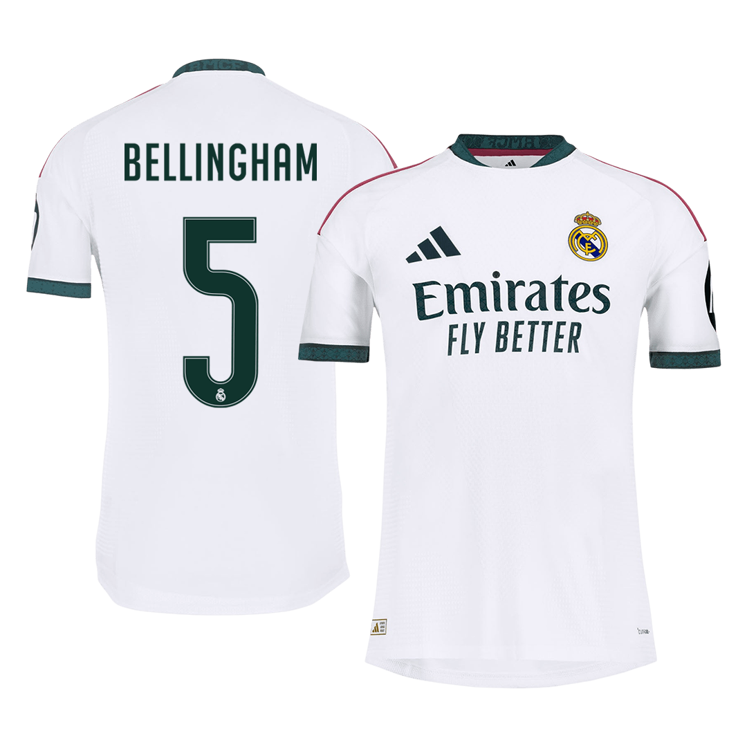 Real Madrid BELLINGHAM #5 Domov Fotbalový dres 2026/27 - verze pro hráče