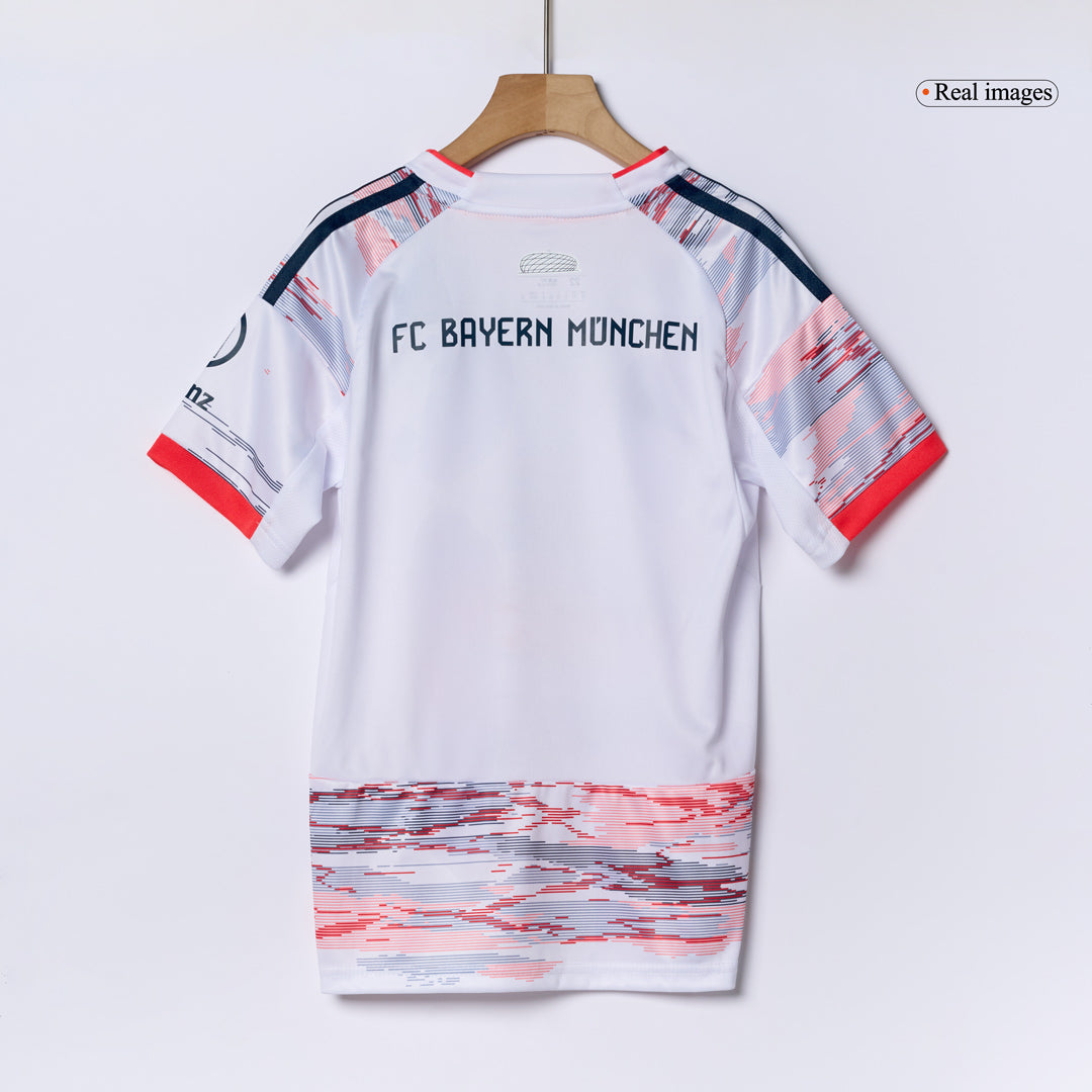 Bayern Munich Away Kids Jersey (Shirt + Shorts) 2025/26