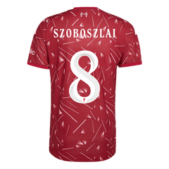 Liverpool SZOBOSZLAI #8 Domov Fotbalový dres 2026/27 - verze pro hráče - UCL