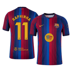 Barcelona RAPHINHA #11 Domov Fotbalový dres 2026/27 - verze pro hráče